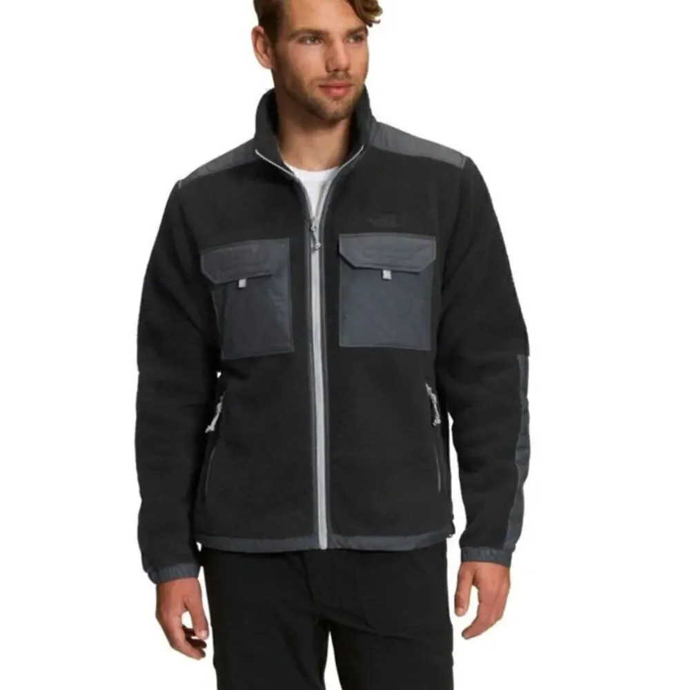 The North Face Royal Arch Full-Zip Jacket in TNF Black/Asphalt Grey, sz Small